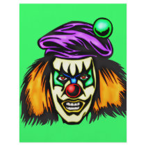 Malicious Evil Clown Flyer Design