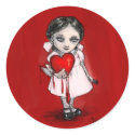Malicious Valentine Girl stickers