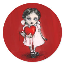 Malicious Valentine Girl stickers