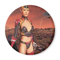 MaLing02 Refrigerator Magnet