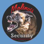 Malinois Security stickers
