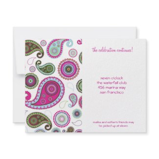 Malka Bat Mitzvah Invitation Birthday Reception invitation