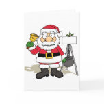 Mall Santa Greeting Card