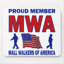MALL WALKERS OF AMERICA MOUSE PAD