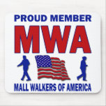 MALL WALKERS OF AMERICA mousepads