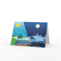 Mallard Art Deco design cards