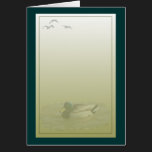 Mallard Drake Card cards
