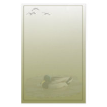 Mallard Drake Custom Stationery