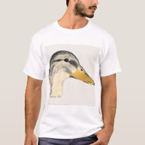 Mallard Duck Hen Watercolor t-shirts