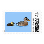 Mallard & duckling Stamp