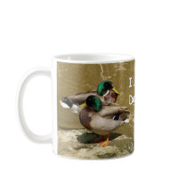Mallard Ducks, I LoveDaddy Mug by rosehaven Mallard Ducks, I LoveDaddy Mug