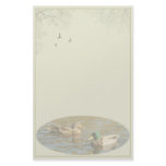 Mallard Pair Custom Stationery