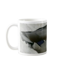 Mallard Sitting In Snow Anas Platyrhynch Mug