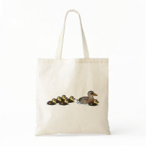 Mallard & six ducklings bag