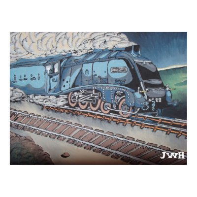 Mallard train posters by RevJebus