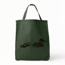 Mallard & two ducklings bags