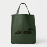 Mallard & two ducklings Grocery Tote