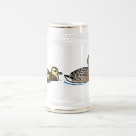 Mallard & two ducklings Stein