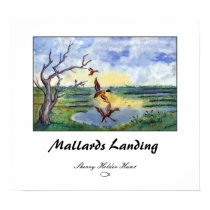 Mallards Landing Print - Customized