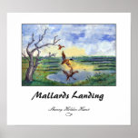 Mallards Landing Print - Customized