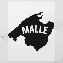 malle contour icon custom flyer