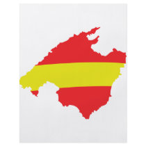 malle flag contour icon personalized flyer