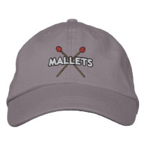 Mallet Sticks Crossed Baseball Cap