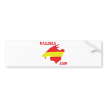 mallorca 2009 icon bumper stickers