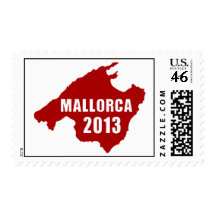Mallorca 2013 map stamps