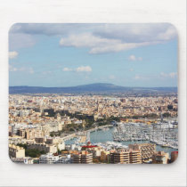 Mallorca cityscape mousepads