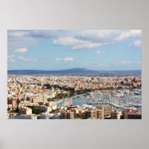 Mallorca cityscape posters