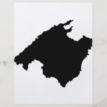 mallorca contour icon flyers
