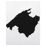 mallorca contour icon letterhead template