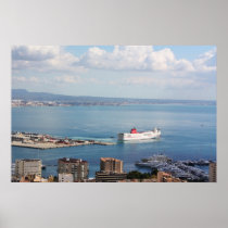 Mallorca sea view posters
