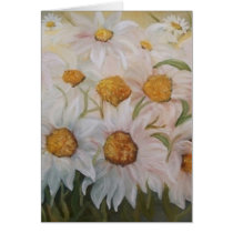 malmequeres greeting card
