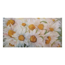malmequeres photo greeting card