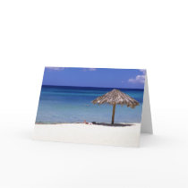 Malmok Beach, Aruba, Netherlands Antilles Greeting Card