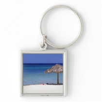 Malmok Beach, Aruba, Netherlands Antilles Keychain