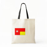 Malo Les Bains Nord-France, France flag Canvas Bags