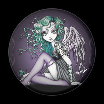 Malory Cute Little Tattoo Angel magnets