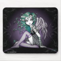 Malory Cute Little Tattoo Angel mousepads by mykajelina Malory Cute Little Tattoo Angel mousepads