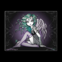 Malory Cute Little Tattoo Angel Postcard