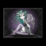 Malory Cute Little Tattoo Angel Postcard