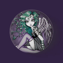Malory Cute Tattooed Angel buttons