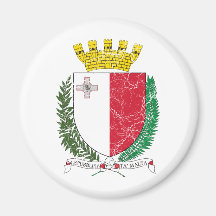 Malta Coat Of Arms Fridge Magnet