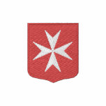 Malta cross embroidered shirt