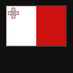 Malta Flag Map Spaghetti Top