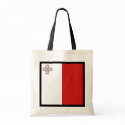Malta Flag Bag by FlagAndMap Malta Flag Bag