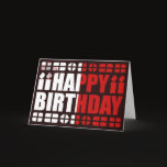 Malta Flag Birthday Card by FlagAndMap Malta Flag Birthday Card