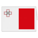 Malta Flag Greeting Card